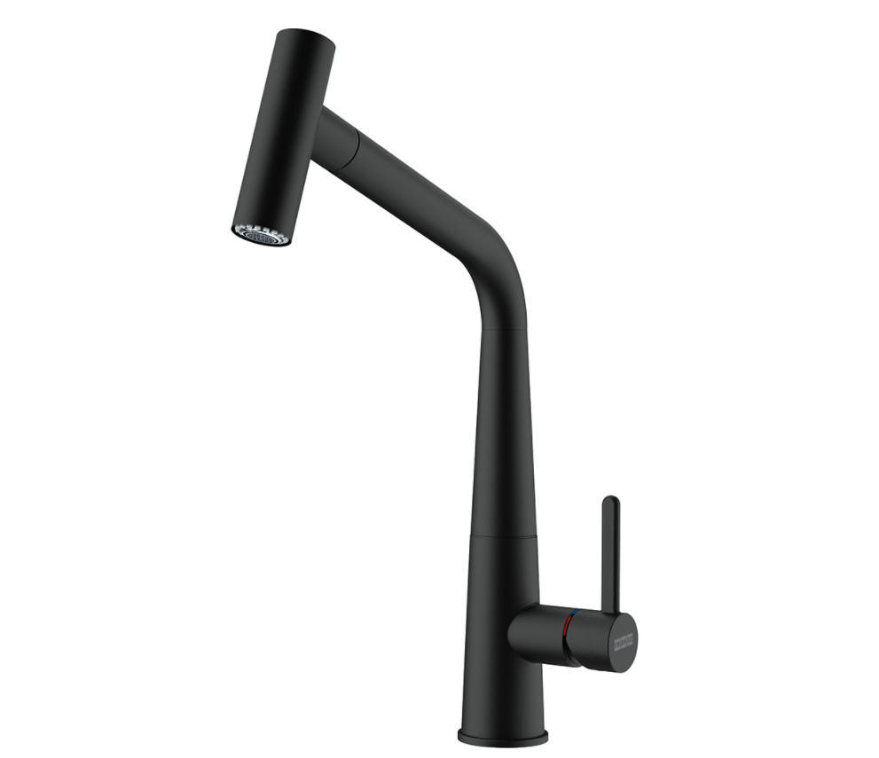 FRANKE ICON DUŞLAMA ÖZELLİKLİ SPİRALLİ MATTE BLACK ARMATÜR