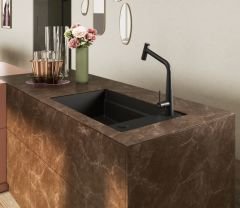 FRANKE TEZGAH ALTI GRANİT EVİYE - Kubus 2 KNG 110-62