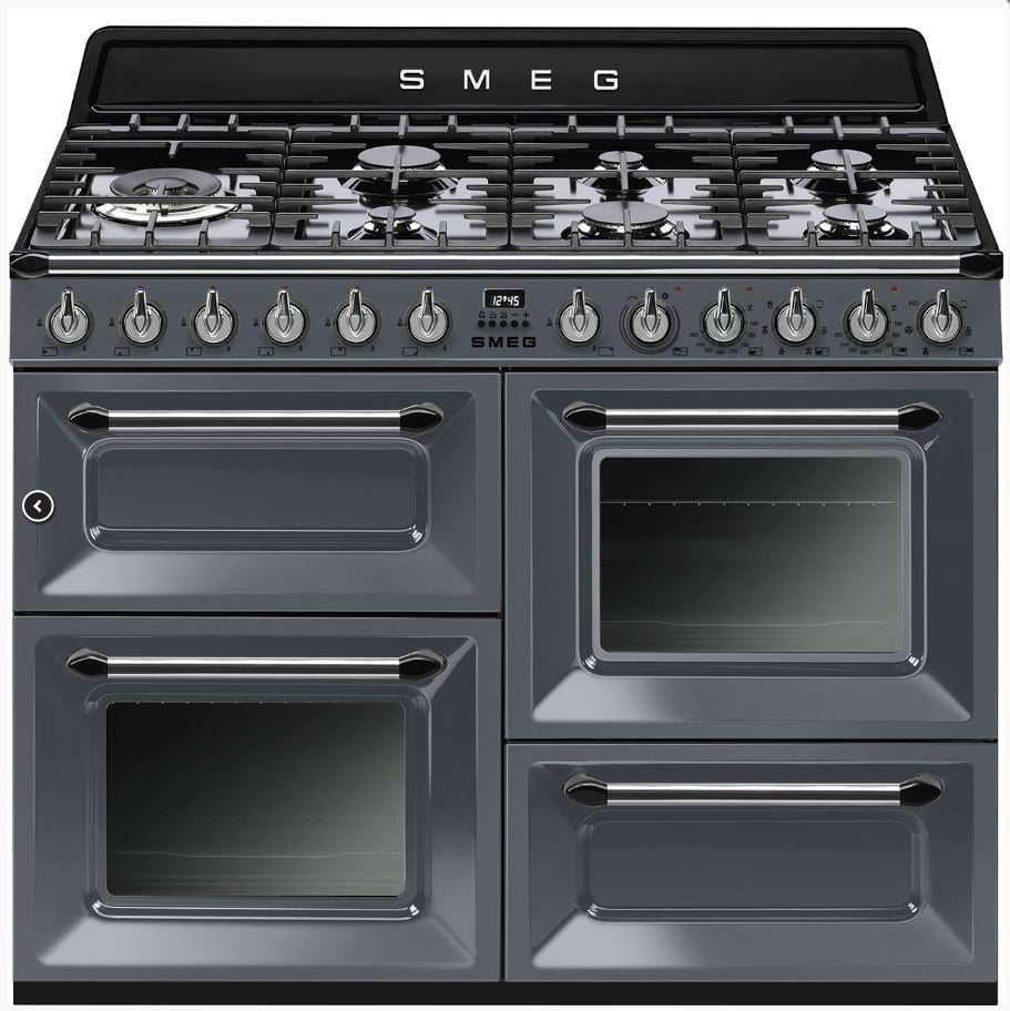 Smeg Victoria Kuzine Fırın Renk : Barut Grisi