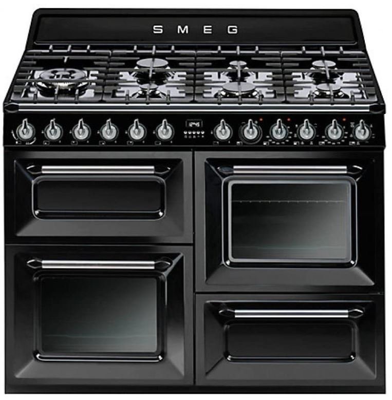 Smeg Victoria Kuzine Fırın Renk : Siyah