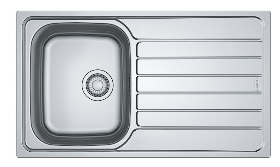 FRANKE - ÇELİK EVİYE SPARK - TEZGAH ÜSTÜ SKX 611 SAĞ