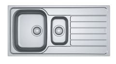 FRANKE - ÇELİK EVİYE SPARK - TEZGAH ÜSTÜ SKX 651 SAĞ