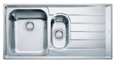 FRANKE - ÇELİK EVİYE NEPTUN - TEZGAH ÜSTÜ NEX 651 SAĞ