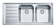 FRANKE - ÇELİK EVİYE NEPTUN - TEZGAH ÜSTÜ NEX 621 SOL
