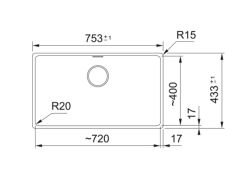 FRANKE - GRANİT EVİYE MARİS - TEZGAH ALTI MRG 110-72 AVENA