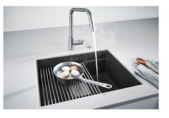 FRANKE -  GRANİT EVİYE KUBUS 2 - TEZGAH ALTI KNG 110-52 NERO