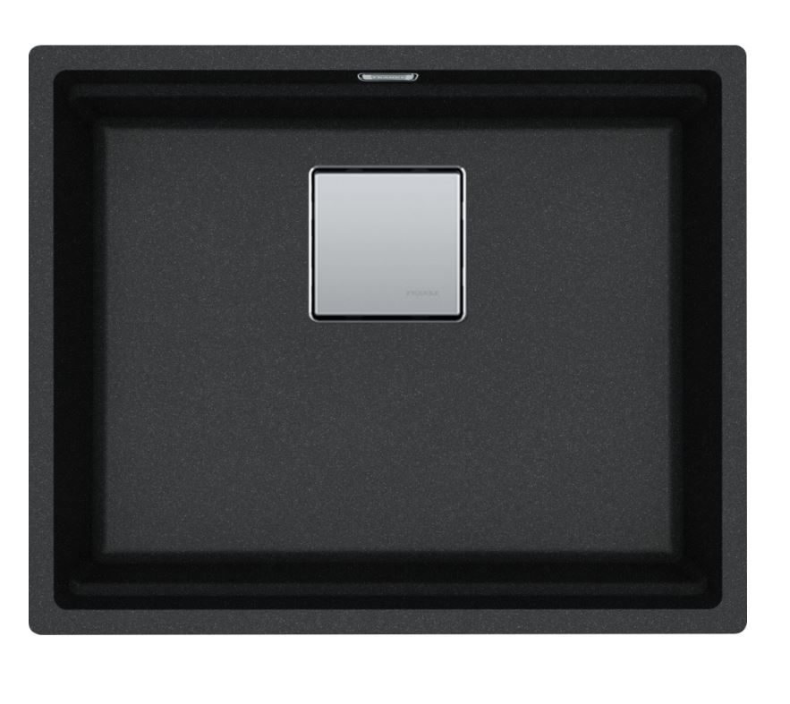 FRANKE -  GRANİT EVİYE KUBUS 2 - TEZGAH ALTI KNG 110-52 NERO