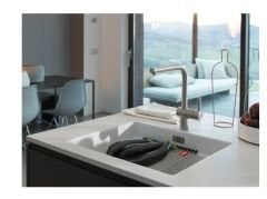 FRANKE - GRANİT EVİYE KUBUS 2 - TEZGAH ALTI KNG 110-52 BİANCO