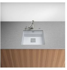 FRANKE - GRANİT EVİYE KUBUS 2 - TEZGAH ALTI KNG 110-52 BİANCO