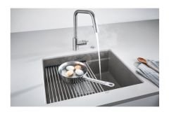 FRANKE - GRANİT EVİYE KUBUS 2 - TEZGAH ALTI KNG 110-52 STONE GREY