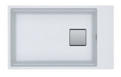 FRANKE - GRANİT EVİYE KUBUS 2 - TEZGAH ALTI KNG 110-62 BİANCO