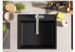 FRANKE - GRANİT EVİYE MARİS - TEZGAH ÜSTÜ MRG 610-52 MATT BLACK