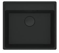 FRANKE - GRANİT EVİYE MARİS - TEZGAH ÜSTÜ MRG 610-52 MATT BLACK