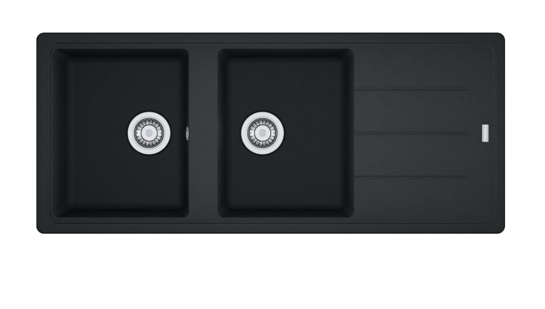 FRANKE - GRANİT EVİYE BASİS - TEZGAH ÜSTÜ BFG 621 NERO