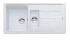 FRANKE -  GRANİT EVİYE BASİS - TEZGAH ÜSTÜ BFG 651 BİANCO