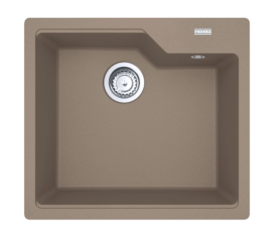 FRANKE -  GRANİT EVİYE URBAN - TEZGAH ÜSTÜ UBG 610-56 OYSTER