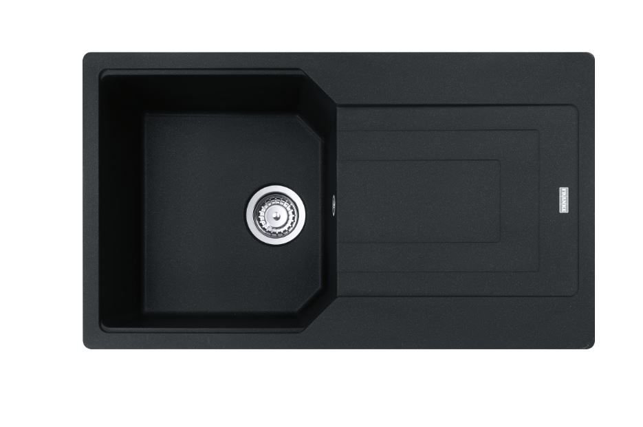 FRANKE - GRANİT EVİYE URBAN - TEZGAH ÜSTÜ UBG 611-86 NERO