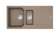 FRANKE - GRANİT EVİYE URBAN -  TEZGAH ÜSTÜ UBG 651-100 OYSTER
