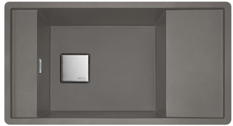 FRANKE - GRANİT EVİYE  FRESNO - TEZGAH ÜSTÜ FSG 611-88 STONE GREY