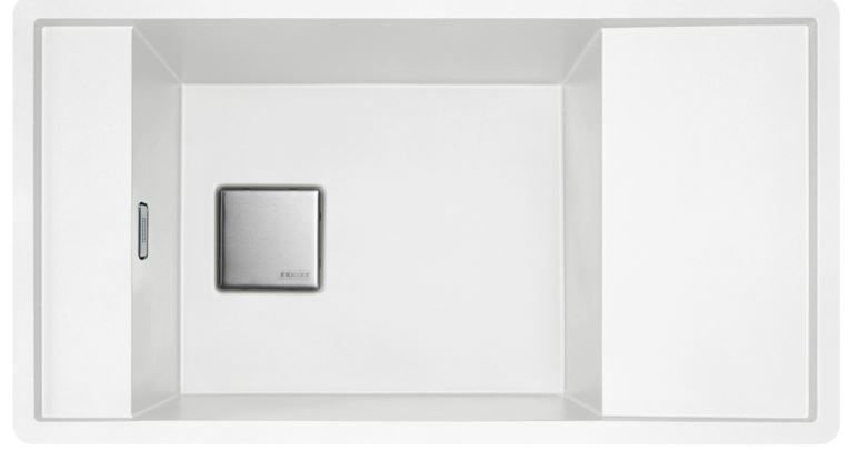 FRANKE - GRANİT EVİYE  FRESNO - TEZGAH ÜSTÜ FSG 611-88 BİANCO