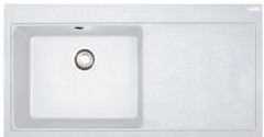 FRANKE - GRANİT EVİYE MYTHOS - TEZGAH ÜSTÜ MTG 611-100 SAĞ BİANCO