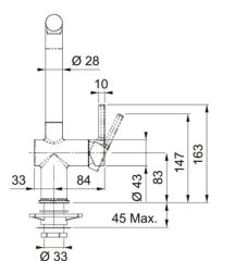 FRANKE - ACTİVE PLUS DOCCİA 2.0 BATARYA - BİANCO
