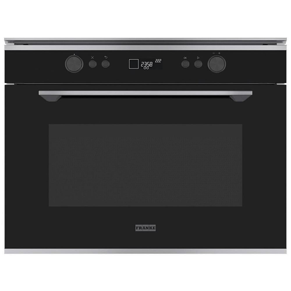 FRANKE MYTHOS FMY 45 MW XS INOX + NERO 45 CM KOMBİ MİKRODALGA FIRIN