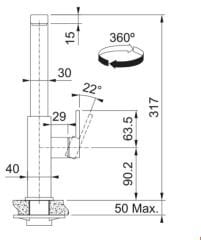 FRANKE - MYTHOS STEEL BLACK BATARYA