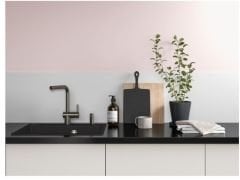 FRANKE - ATLAS NEO DOCCİA BATARYA  - ANTRASİT