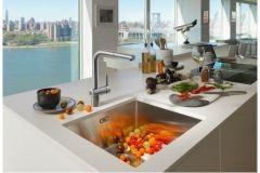 FRANKE - ATLAS NEO SENSOR DOCCİA BATARYA - INOX