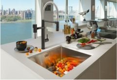 FRANKE - FİLTRELİ ARMATÜR BATARYA - KROM/ MAT SİYAH