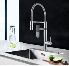 FRANKE - FİLTRELİ ARMATÜR BATARYA - KROM/ GUN METAL