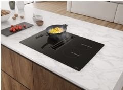 FRANKE SMART 2GETHER  DAVLUMBAZ ENTEGRELİ OCAK - FSM 709 HI BLACK GLASS