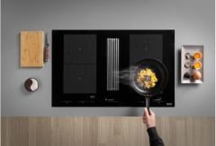 FRANKE MYTHOS 2GETHER ICON STEEL DAVLUMBAZ ENTEGRELİ OCAK - FMY 8391 R HI BLACK GLASS