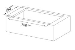 FRANKE MYTHOS 2GETHER ICON STEEL DAVLUMBAZ ENTEGRELİ OCAK - FMY 8391 R HI BLACK GLASS