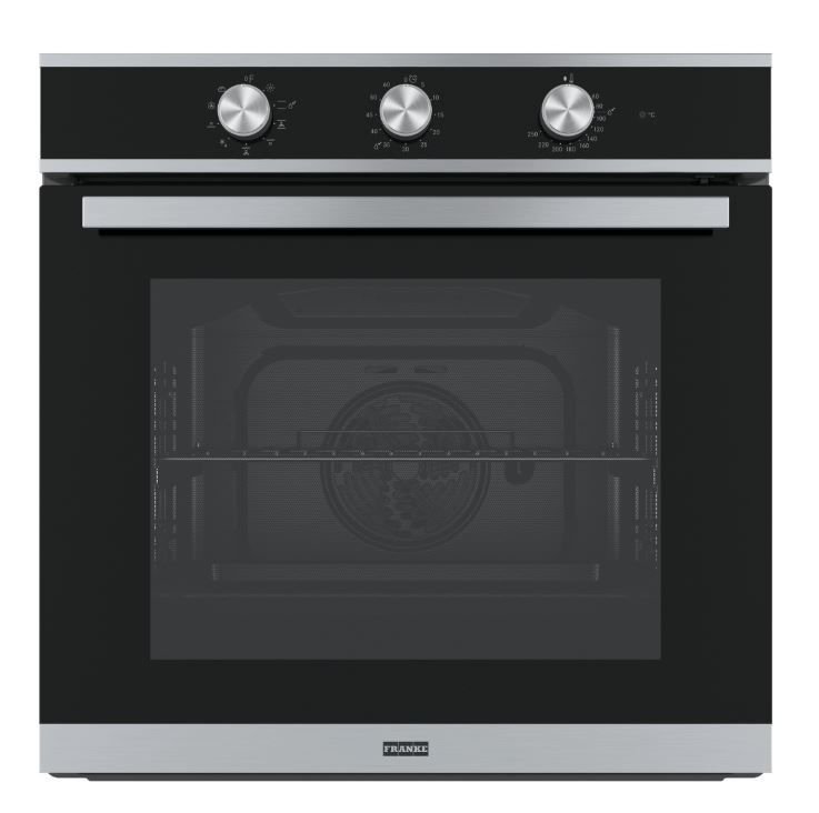 FRANKE SMART FSM 82 H XS BLACK GLASS/ INOX