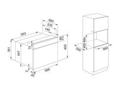FRANKE MYTHOS FMY 45 MW BK BLACK + BLACK FRAME 45 CM KOMBİ MİKRODALGA FIRIN