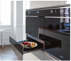 FRANKE MYTHOS FMY 14 DRW XS BLACK + INOX FRAME ISITMA ÇEKMECESİ