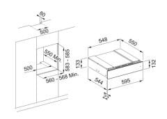 FRANKE MYTHOS FMY 14 DRW XS BLACK + BLACK FRAME ISITMA ÇEKMECESİ