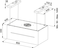 FRANKE FMAS BK EXTRA MATT F 80 KL ADA DAVLUMBAZ