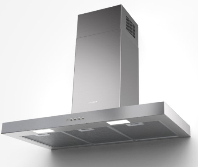 FRANKE FABER STİLO GLAS SMART X/V A90 PASLANMAZ ÇELİK DUVAR TİPİ DAVLUMBAZ