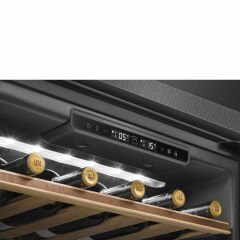 CVI638RN3 - TEZGAHALTI ANK. ŞARAP SOĞUTUCU-SİYAH CAM