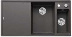 Blanco AXIA III 6S Infino Aksesuarlı SOL Damlalıklı Kaya Gri Evye - 523473