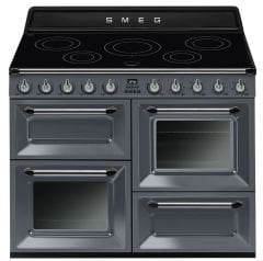 SMEG - TR4110IGR2 - VICTORIA - BARUT GRİSİ - İNDÜKSİYONLU