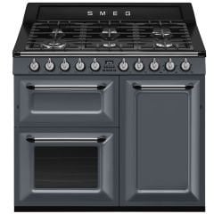 SMEG TR103GR - VICTORIA - BARUT GRİSİ - 100 CM KUZİNE