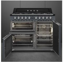 SMEG TR103GR - VICTORIA - BARUT GRİSİ - 100 CM KUZİNE