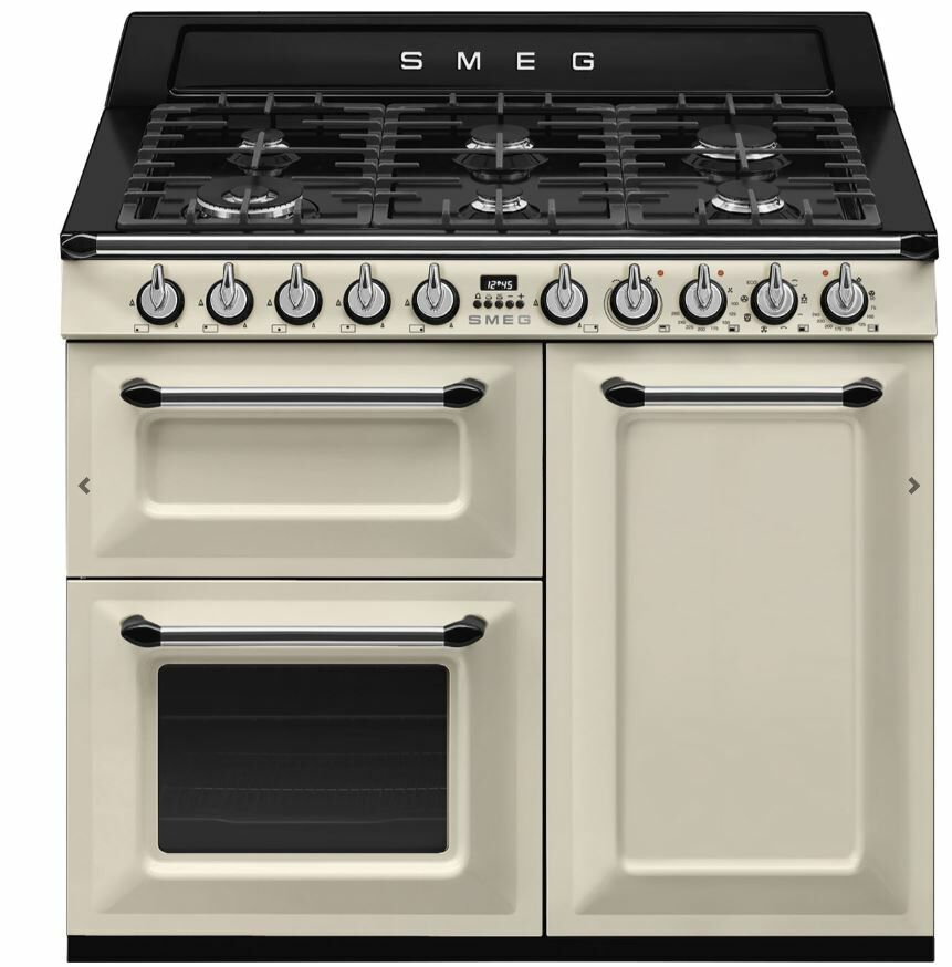 SMEG TR103P - VICTORIA - KREM - 100 CM KUZİNE