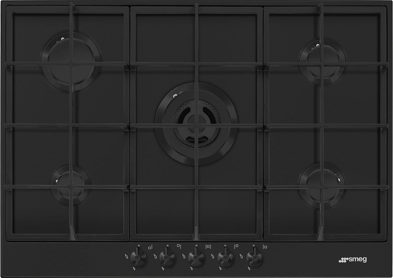 PX375MB - MAT SİYAH - 5 GÖZLÜ OCAK