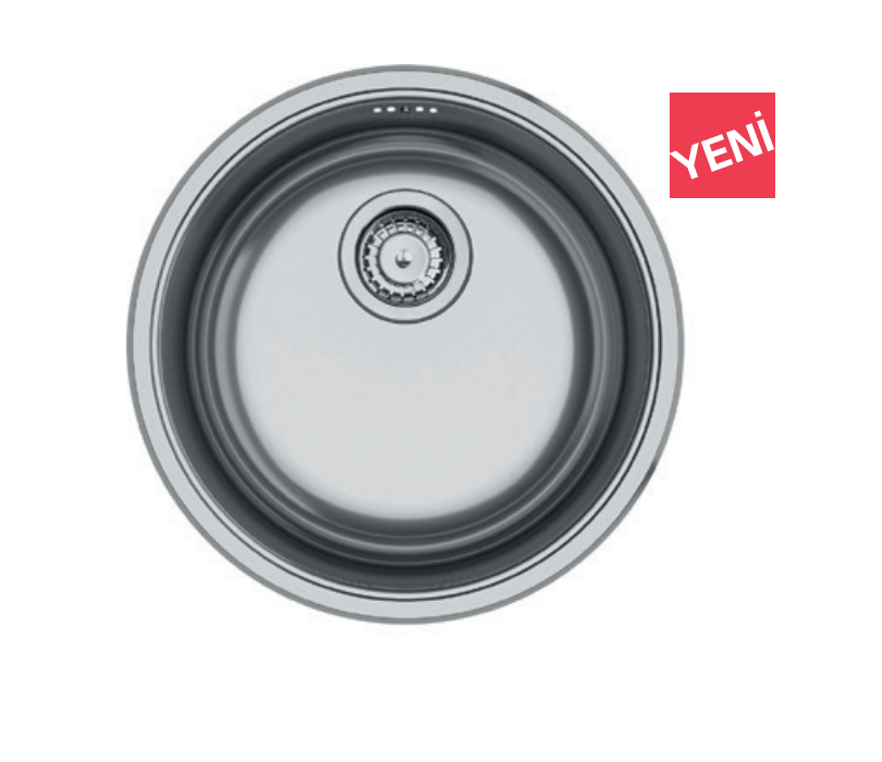 FRANKE - ÇELİK EVİYE BACCINI - TEZGAH ALTI ROX 610/110-38