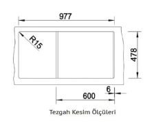 NUEVO - Sonas 6 S - Seramik Eviye